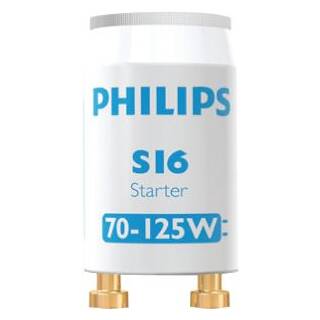 Philips Starter S16 70-125W 240V UNP Starter für Bräunungslampen Detailbild 0