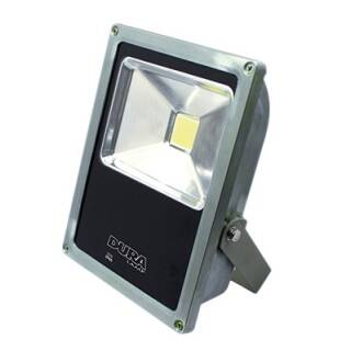 DURALAMP LED Strahler - Fluter PANTH-SLIM - 50W/4000K | 3700lm | 120° | Klemme | 100-240V | Neutralweiß Detailbild 0