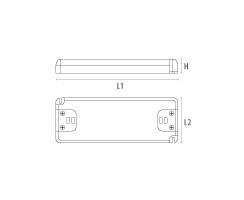 DURALAMP® LED Trafo - 20W | Kabel Treiber / Controller DELT20A-12