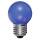 DURALAMP PING BALL - 0,5W | 270° | E27 | 200-240V | Blau Detailbild 0