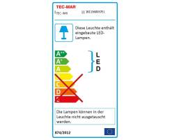 TEC-MAR 1811/3 QUEEN LED-Deckenleuchte-MOD625-620x620 - 37W - 4000K
