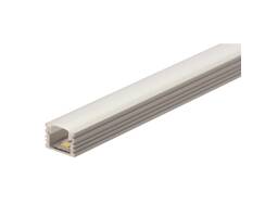DURALAMP LED Profil P02B | Aufbau | 3m | 13,5x17.5mm | Aluminium | inkl. Abdeckung opal PMMA Detailbild 0