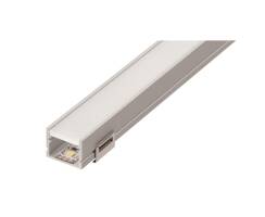 DURALAMP LED Profil P03B | Aufbau | 3m | 19.5x15.7mm | Aluminium | inkl. Abdeckung opal PMMA Detailbild 0