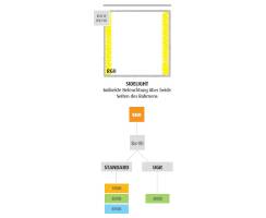 DURALAMP SLIMFLUX NWB3 UGR - LED Panel Slimflux - 60x60 -...