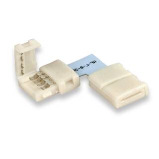 LINEAR TEC Clip-Eck-Verbinder für 2-pol. IP20 Flexstripes mit Breite 10mm, Pitch-Abstand >12mm