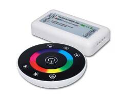 LINEAR TEC Wireless Touch RGB Funk-Controller Round,...