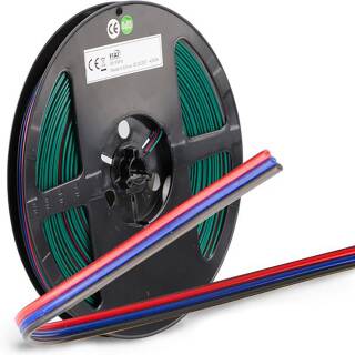 LINEAR TEC Kabel, 3-polig, Farbkennzeichnung, 3x0,5mm², 10m Rolle