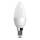 DURALAMP DECO LED PRISMA CANDLE - DIMMABLE - 4W/2200K | 280lm | E° | E12 | 120V | Relax White | DIMMBAR Detailbild 0
