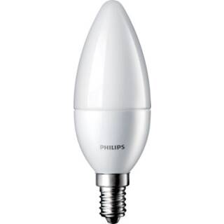 Philips CorePro LEDcandle 6-40W E14 827 B39 FR warmweiß nicht dimmbar matt Detailbild 0