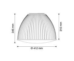 DURALAMP® HIGH BAY PRO Hallenstrahler | Aluminium Reflektor | 65°