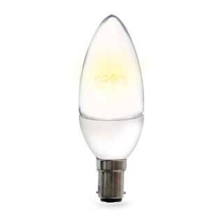 DURALAMP DECO LED PRISMA CANDLE - DIMMABLE - 5,5W/2200K | 390lm | B15d | 220-240V | Relax White | DIMMBAR Detailbild 0