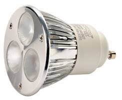 DURALAMP AR9 LED 3x1 220-240v - 3,5W 20 GU10 Warmlicht...