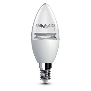 DURALAMP DECO LED PRISMA Kerze - 5,5W/2700K | 450lm | 240° | E14 | 220-240V | Warmweiß Detailbild 0