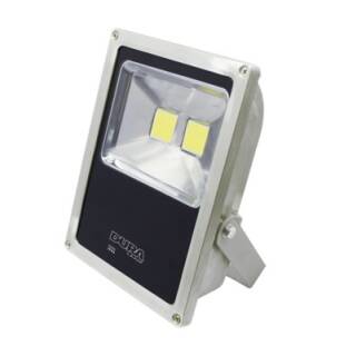 DURALAMP LED Strahler - Fluter PANTH-SLIM - 150W/4000K | 12300lm | 120° | Klemme | 100-240V | Neutralweiß Detailbild 0