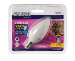DURALAMP LED Kerze UP - 3,2W/3000K E14 Detailbild 0