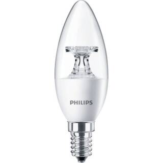 Philips CorePro LEDcandle 5.5-40W E14 827 warmweiß nicht dimmbar B35 klar Detailbild 0