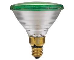 DURALAMP Reflektorlampe PAR38 - 80W/grün E27 grün...