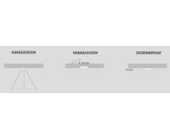 DURALAMP SLIMFLUX ROUND - LED Panel Slimflux - Decke DIM - 35W/3000K  | 3000lm | IP20 Detailbild 1