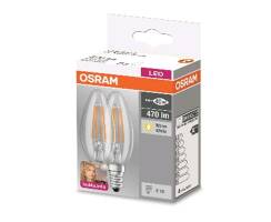 Osram LED BASE FILAMENT CLB40 4W/827 470lm E14 klar...