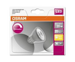 Osram LEDsuperstar DIM MR11 3,3-20W/827 GU4 30° 184lm...